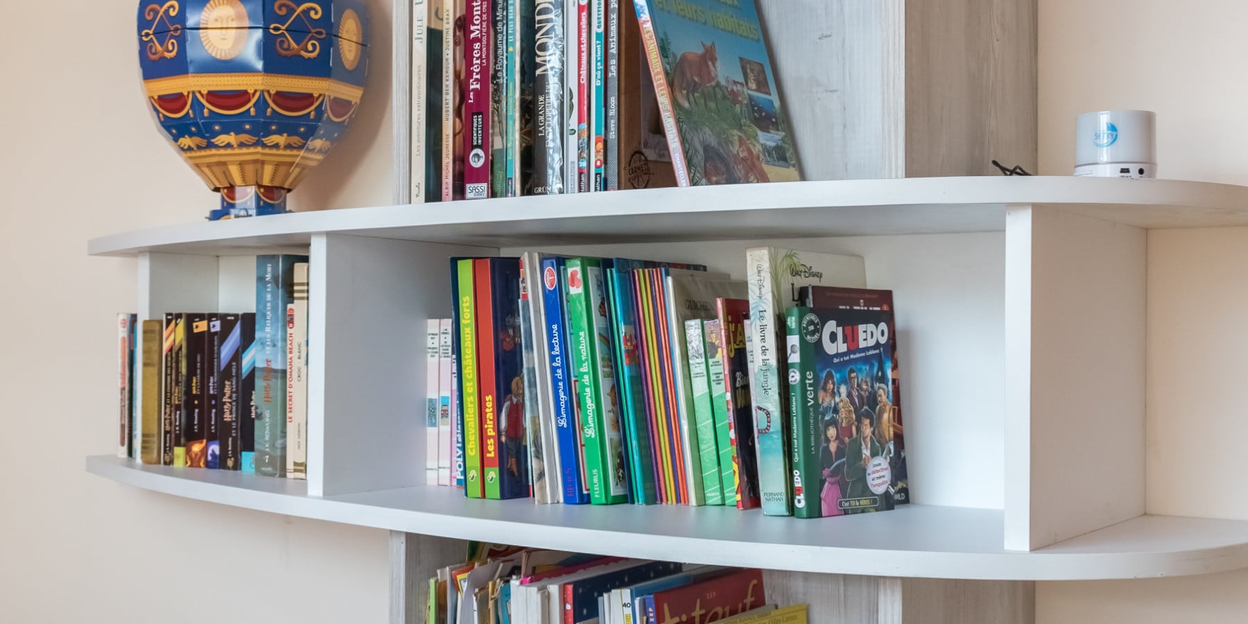 Bibliothèque chambre d'enfant - JTS AGENCEMENT
